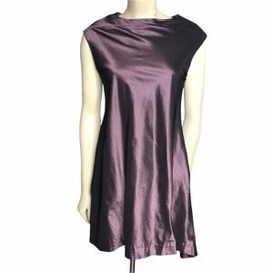 Dusica Kotur Sacks Sleeveless Asymmetrical Dress
